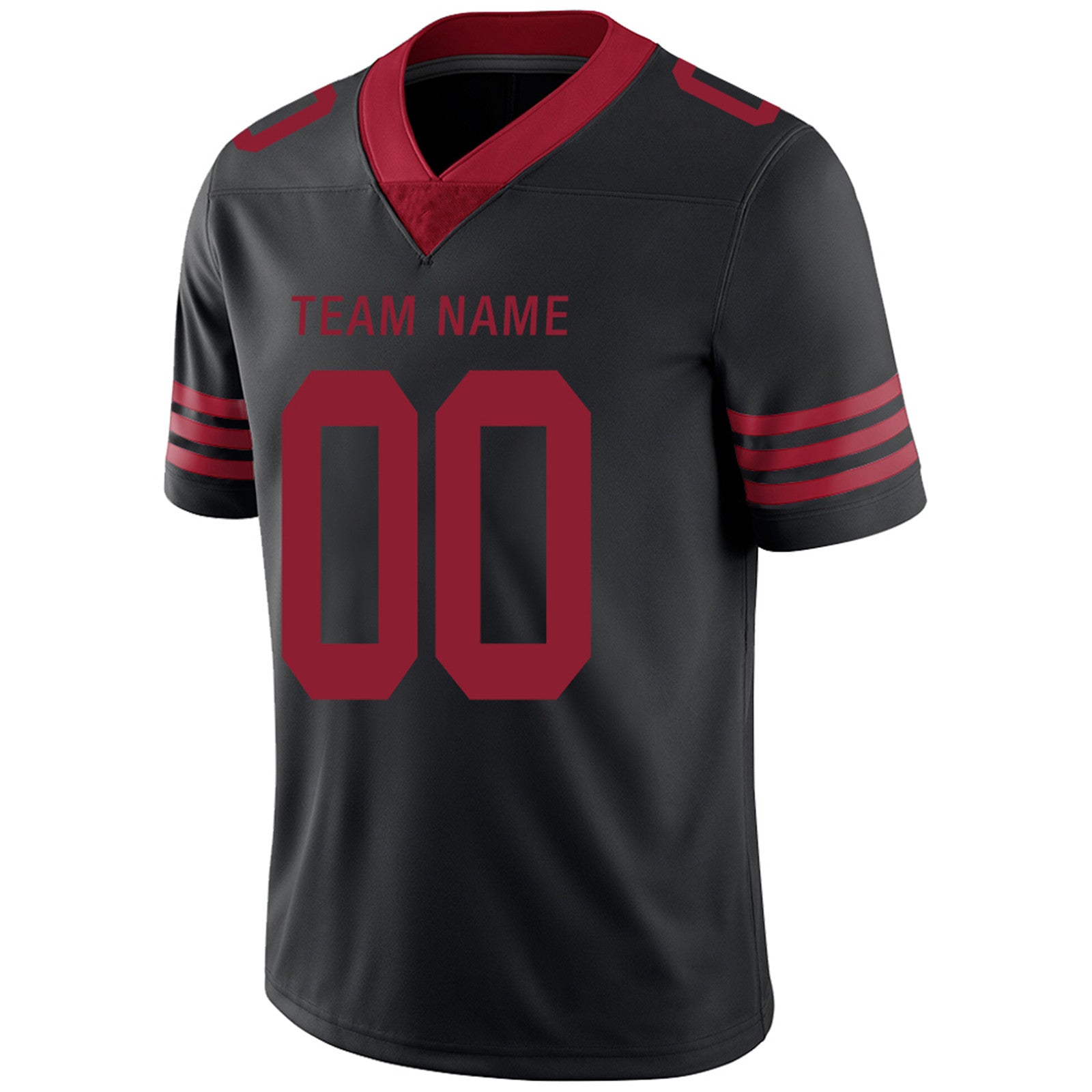 Custom red football jersey alternate | GameDay Jerseys