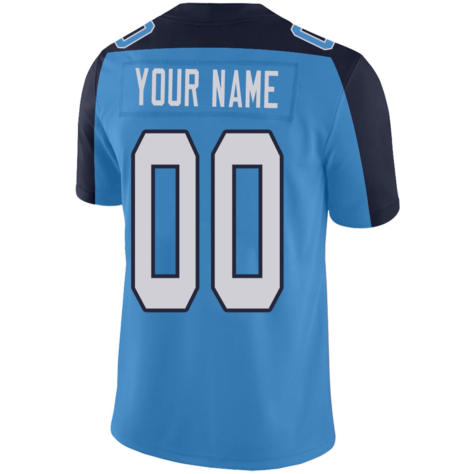 Custom navy football jersey styled | GameDay Jerseys