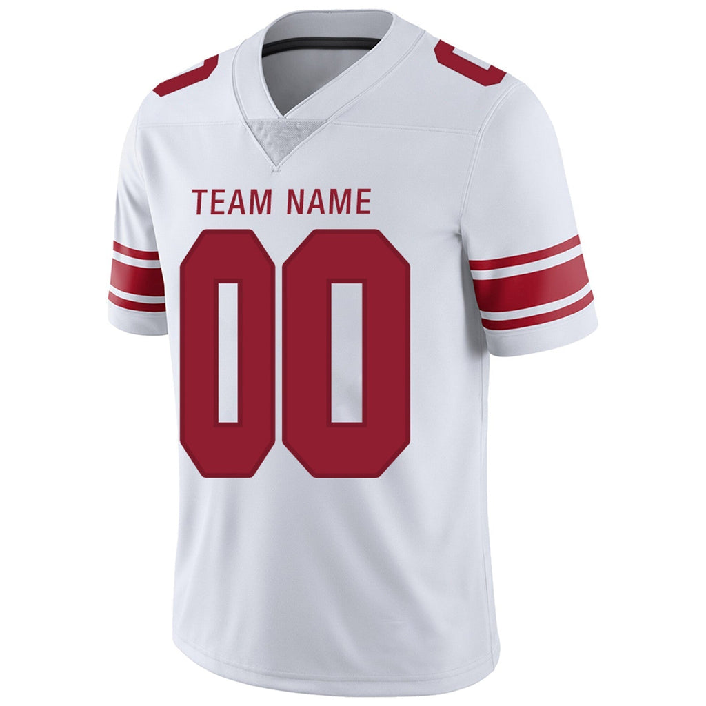 Custom navy football jersey full view | GameDay Jerseys