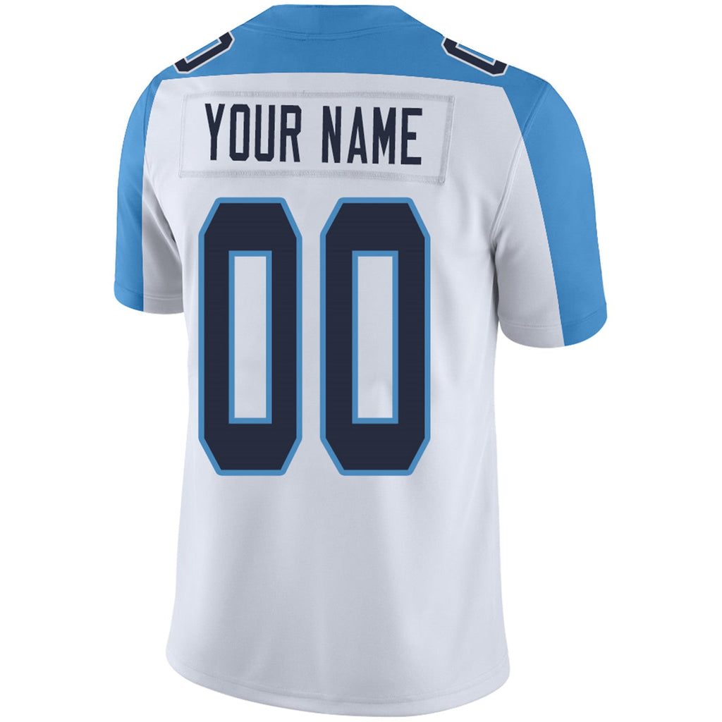 Custom navy football jersey product shot | GameDay Jerseys