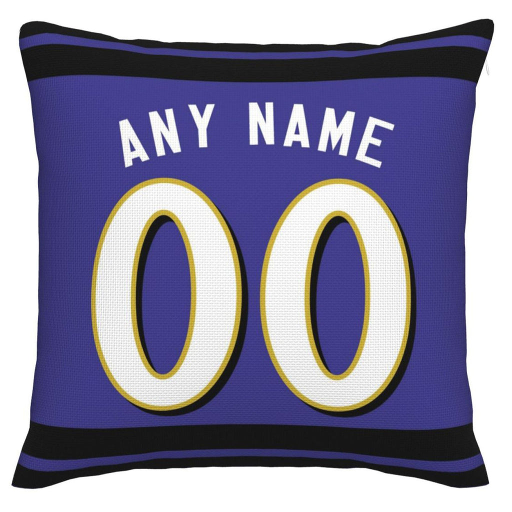 Custom purple football jersey back view | GameDay Jerseys