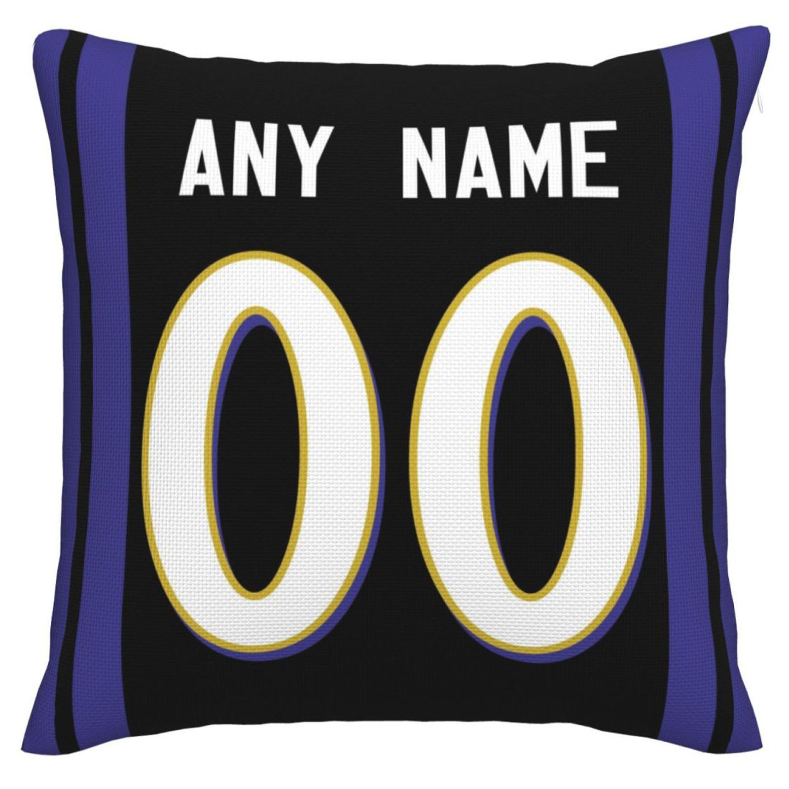 Custom purple football jersey back view | GameDay Jerseys
