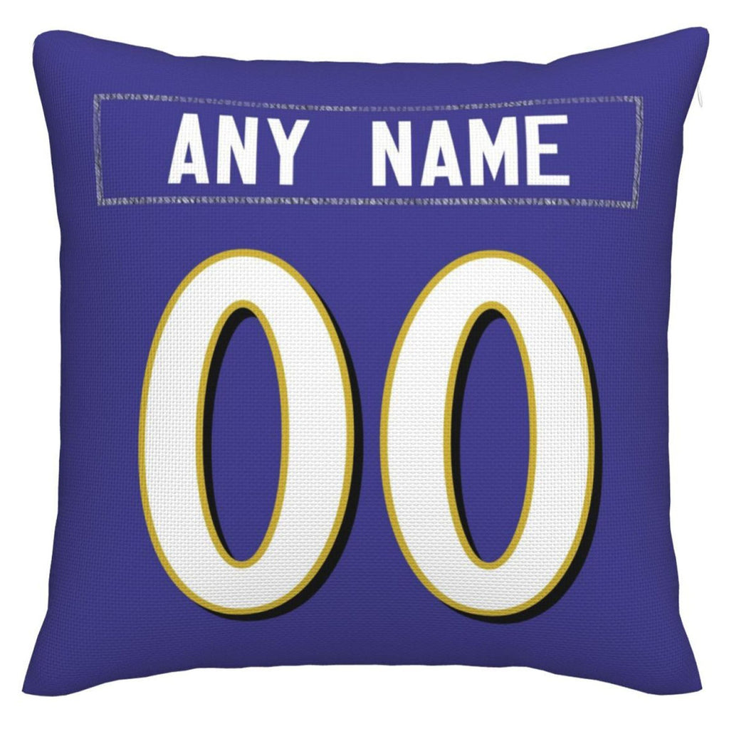 Custom purple football jersey front view | GameDay Jerseys
