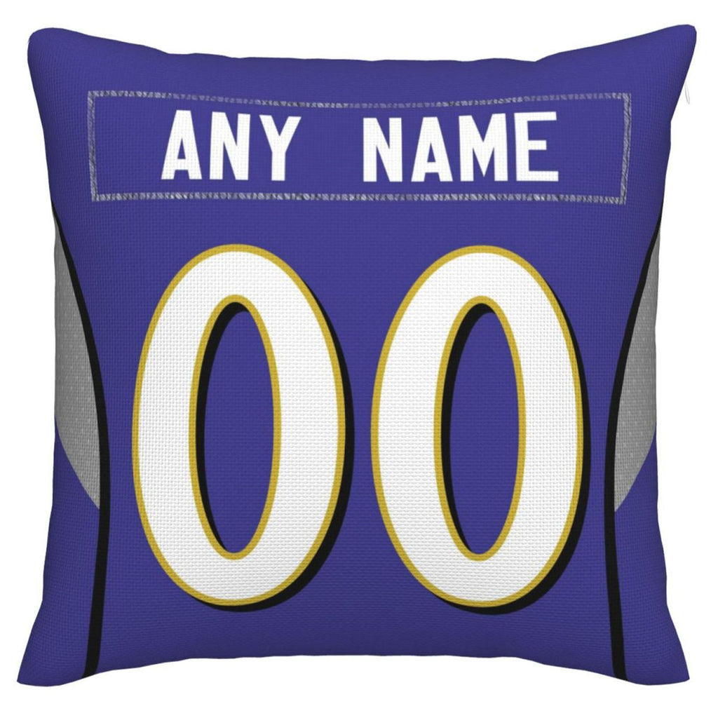 Custom purple football jersey front view | GameDay Jerseys