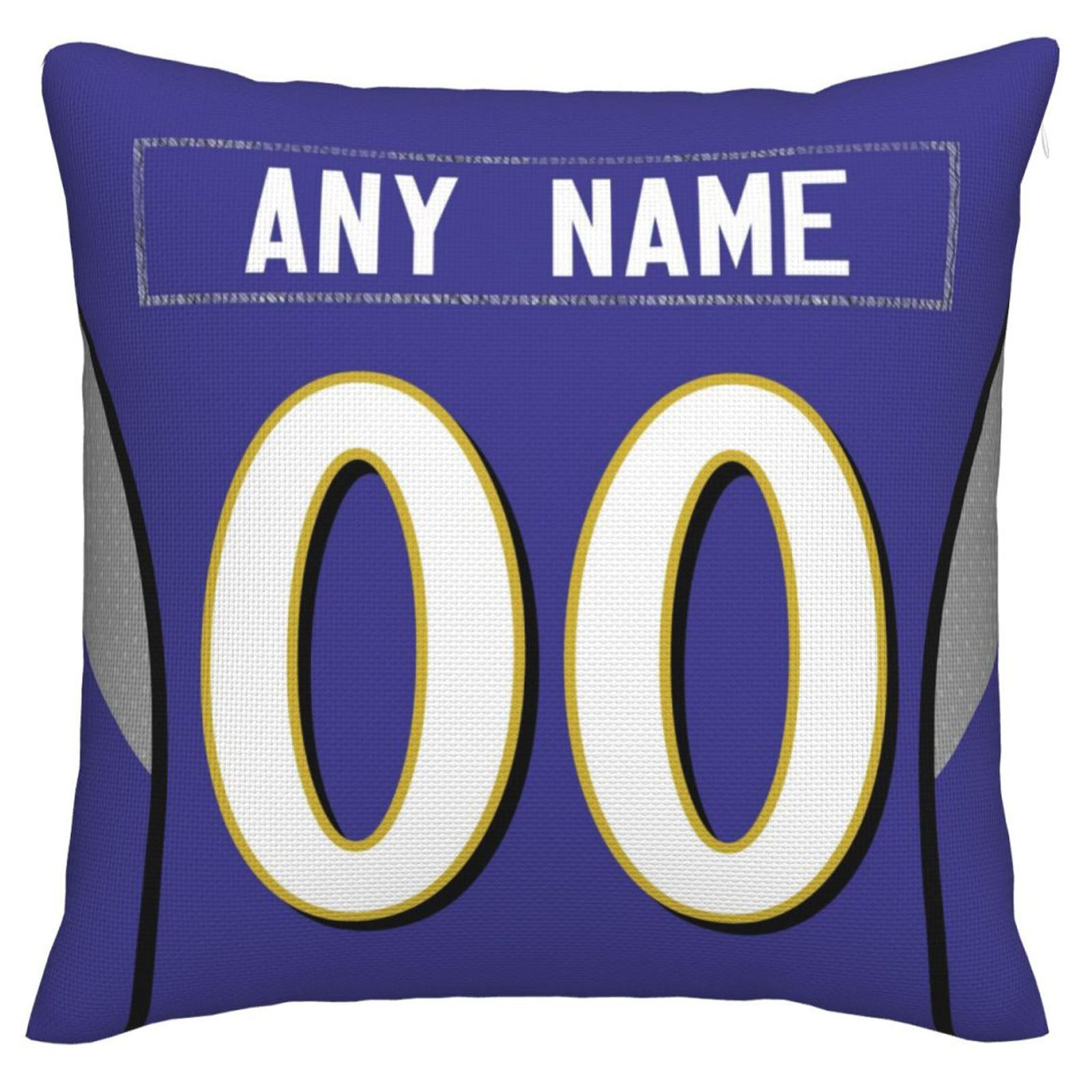 Custom purple football jersey front view | GameDay Jerseys
