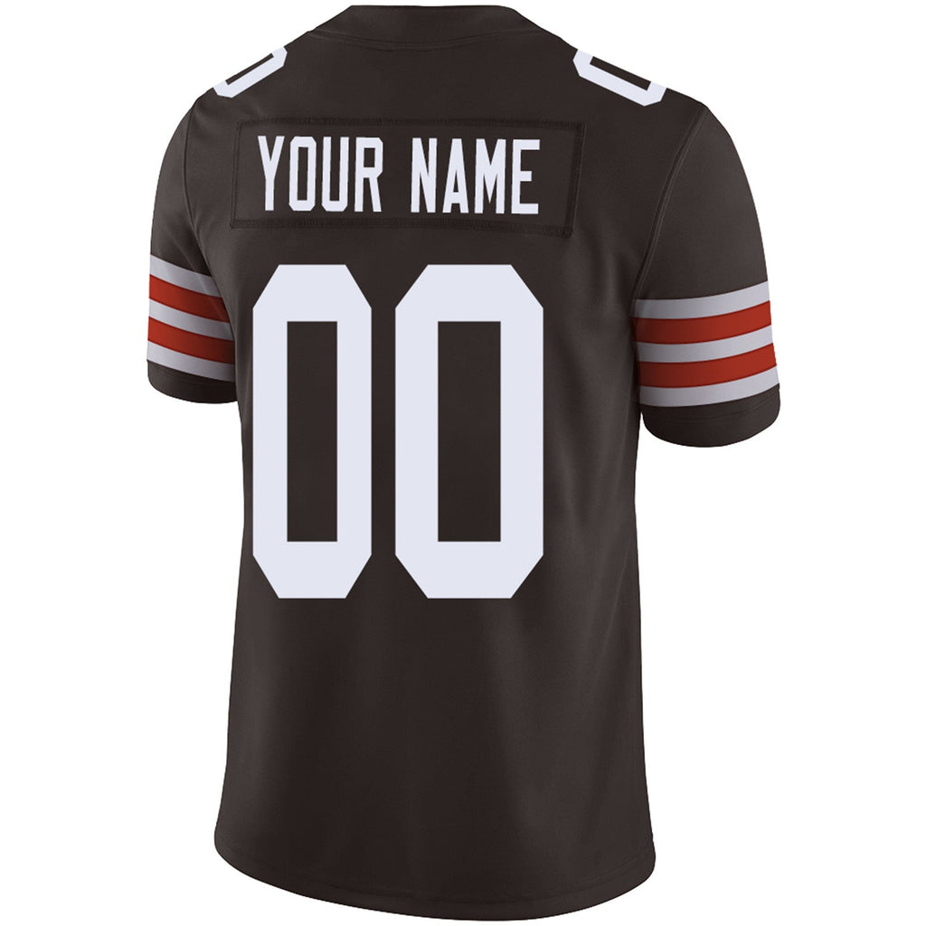 Custom brown football jersey styled | GameDay Jerseys