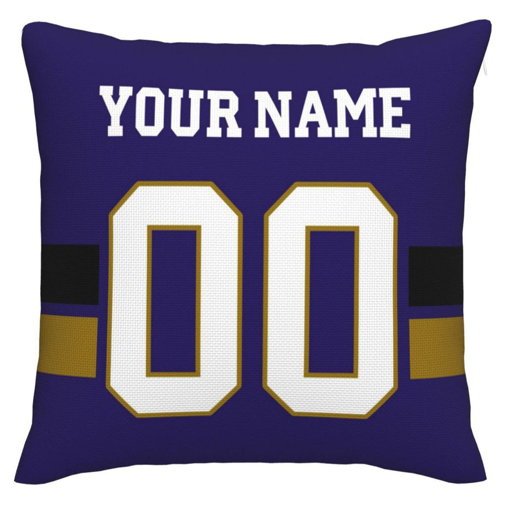 Custom purple football jersey front view | GameDay Jerseys