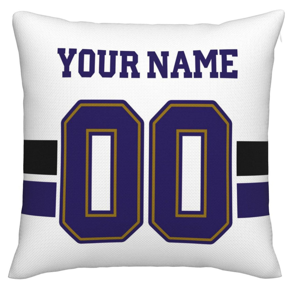 Custom purple football jersey back view | GameDay Jerseys