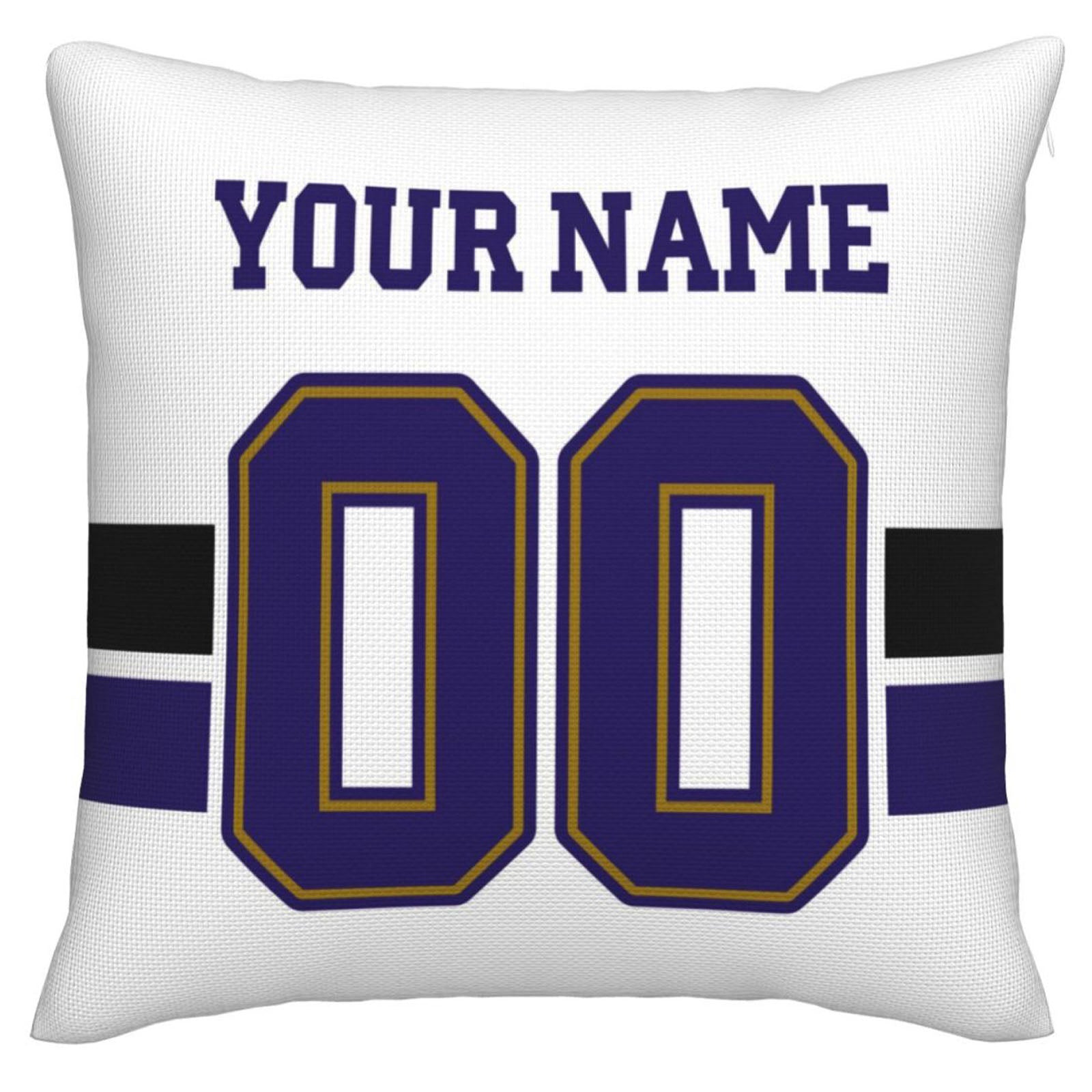 Custom purple football jersey back view | GameDay Jerseys