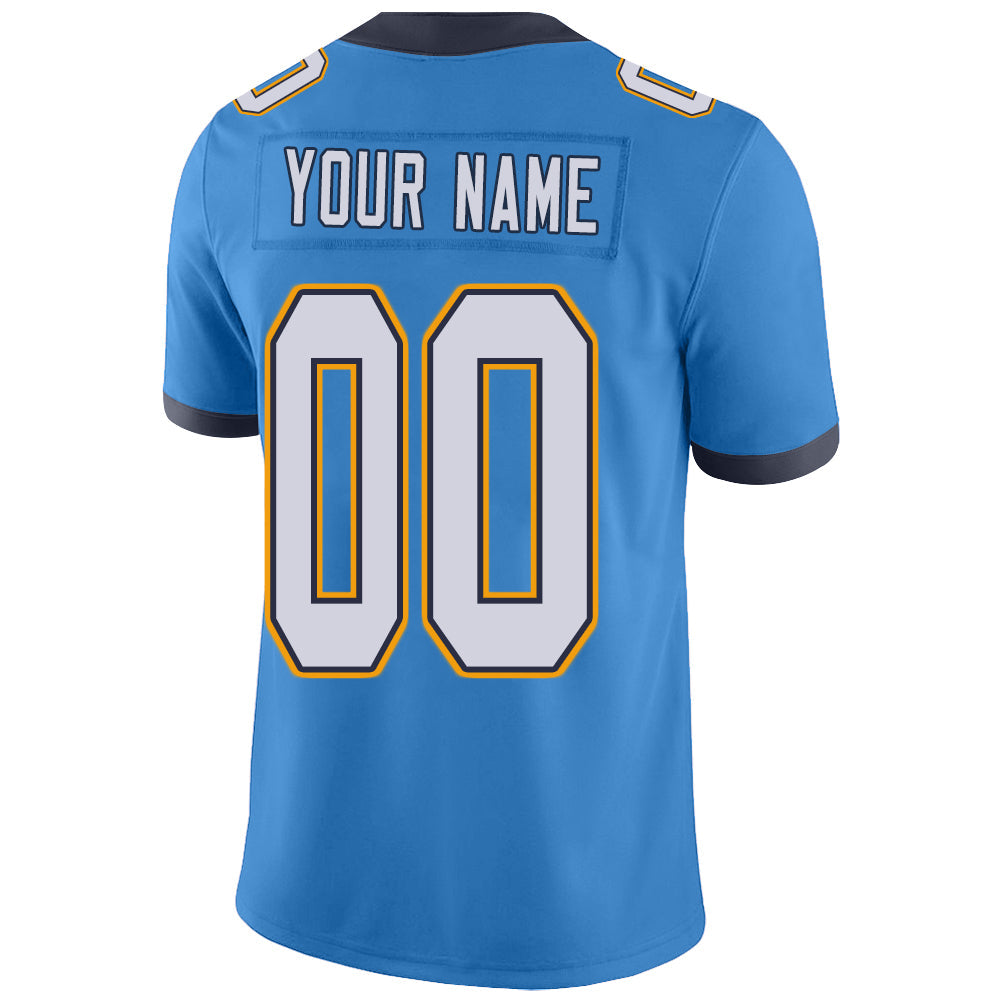 Custom powder football jersey back view | GameDay Jerseys