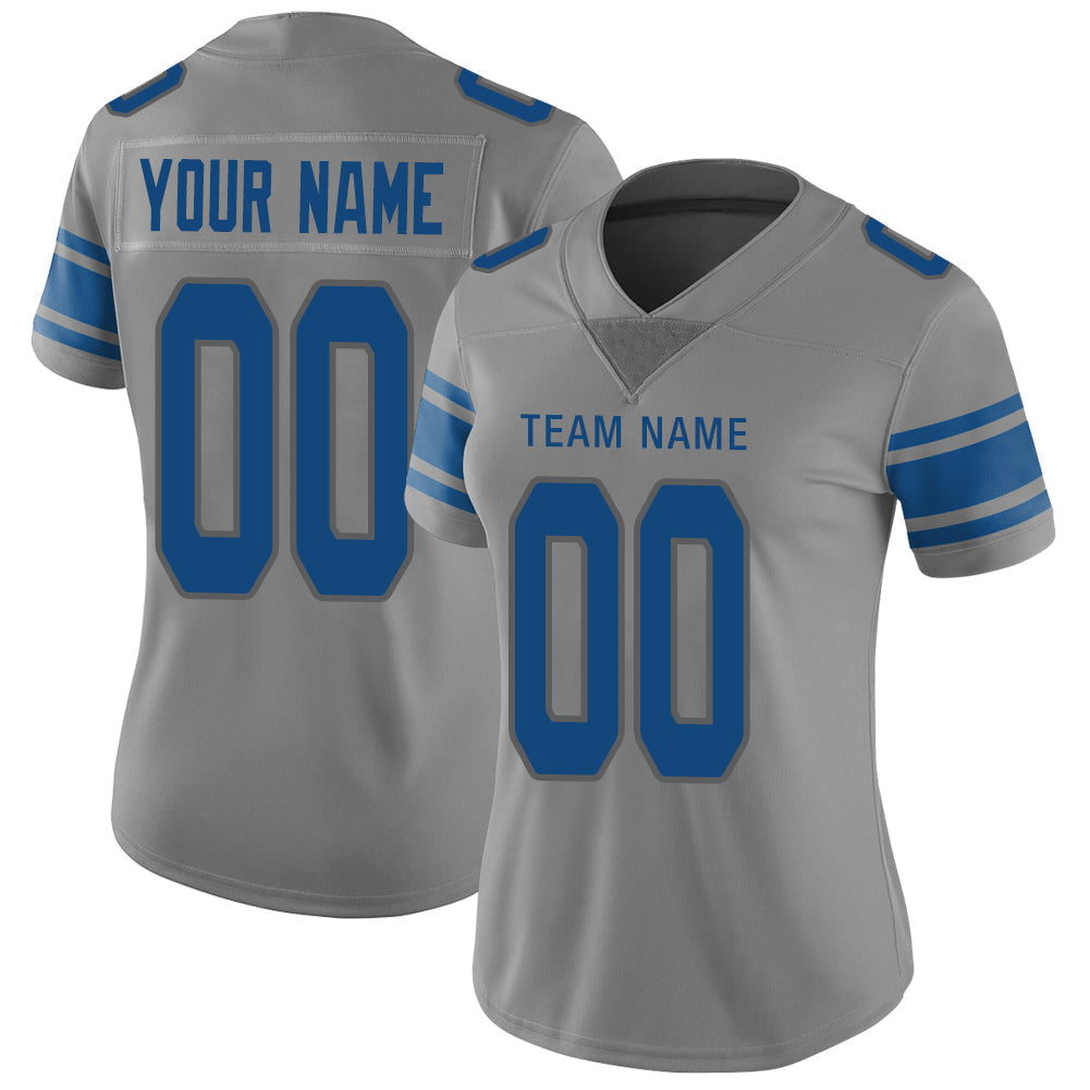 Custom grey football jersey | GameDay Jerseys