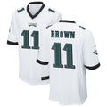 Football Jerseys P.Eagles #11 A.J. Brown Player Stitched Game Jersey