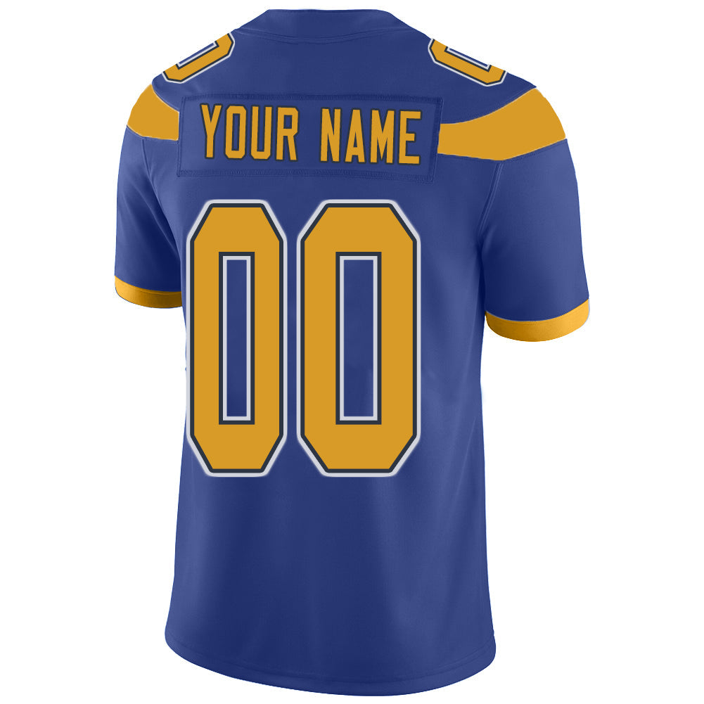 Custom powder football jersey back view | GameDay Jerseys