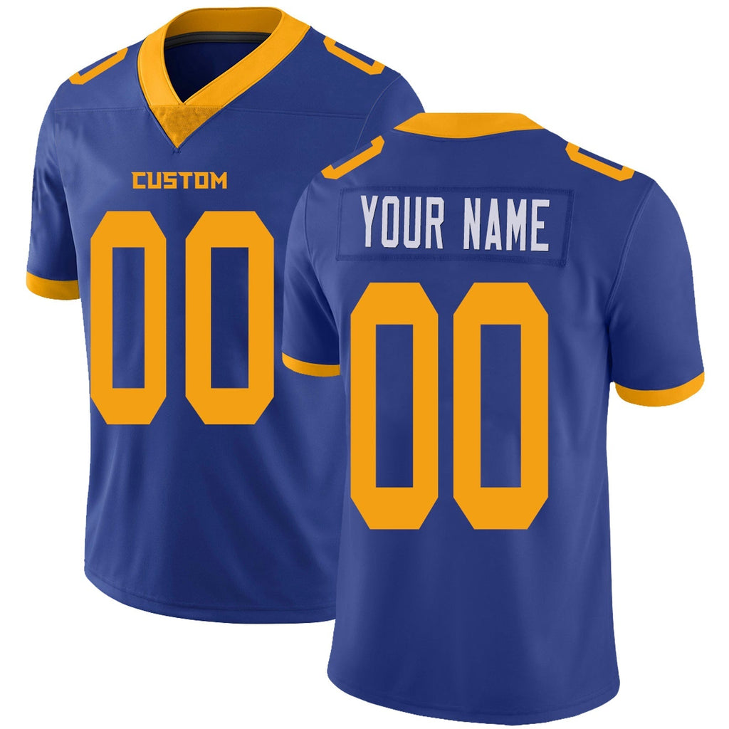 Custom navy football jersey | GameDay Jerseys