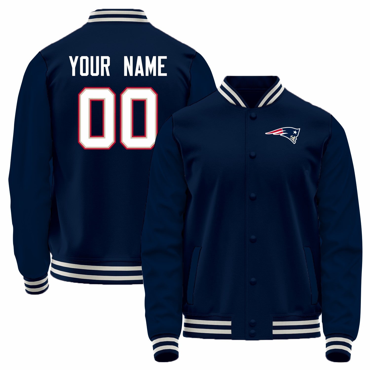 Custom navy football jersey | GameDay Jerseys