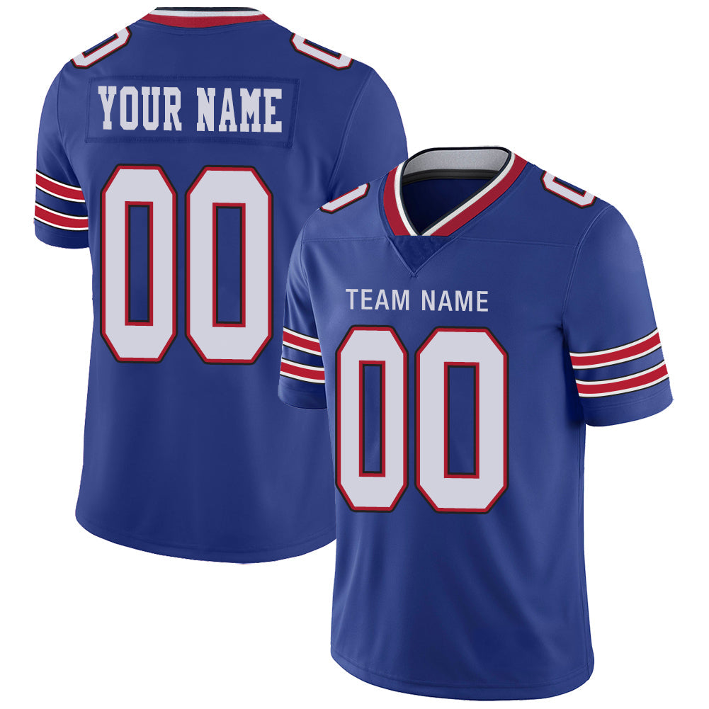 Custom blue football jersey | GameDay Jerseys
