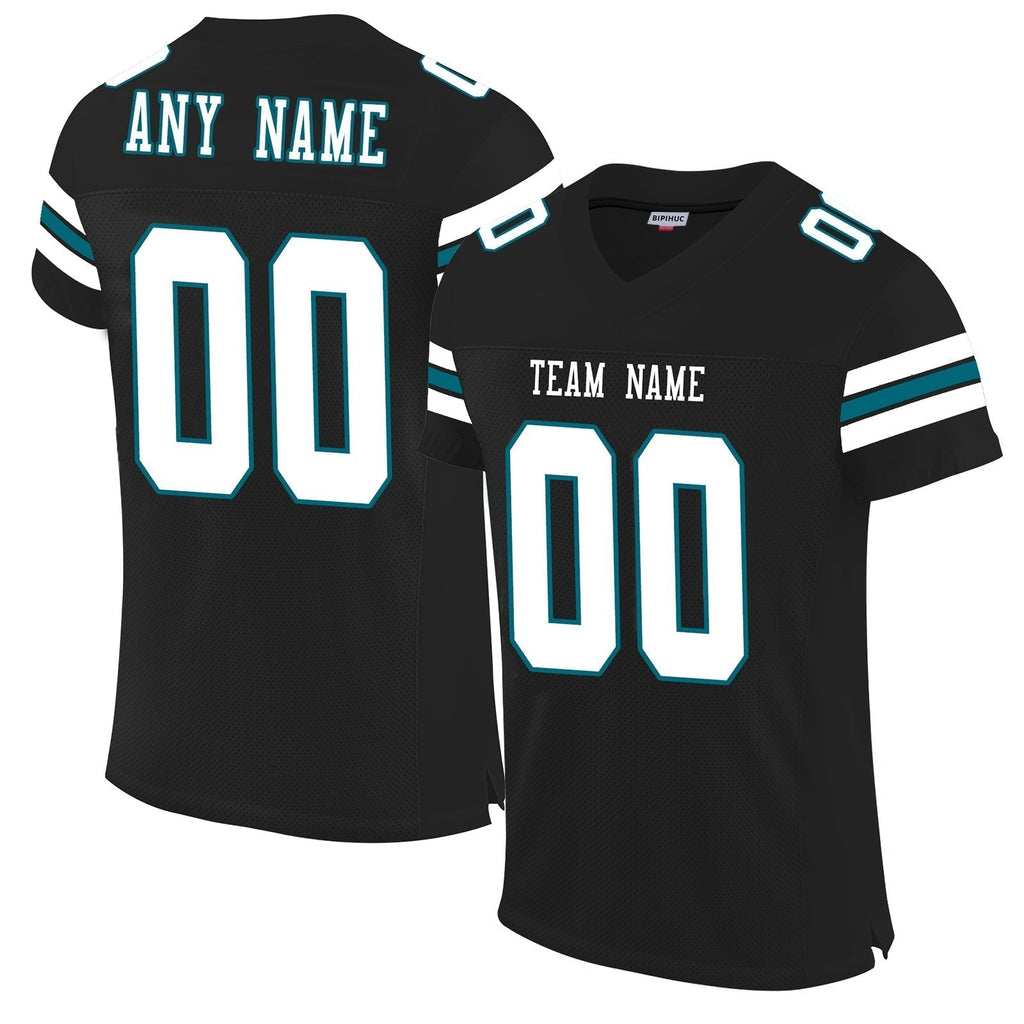 Custom black football jersey | GameDay Jerseys