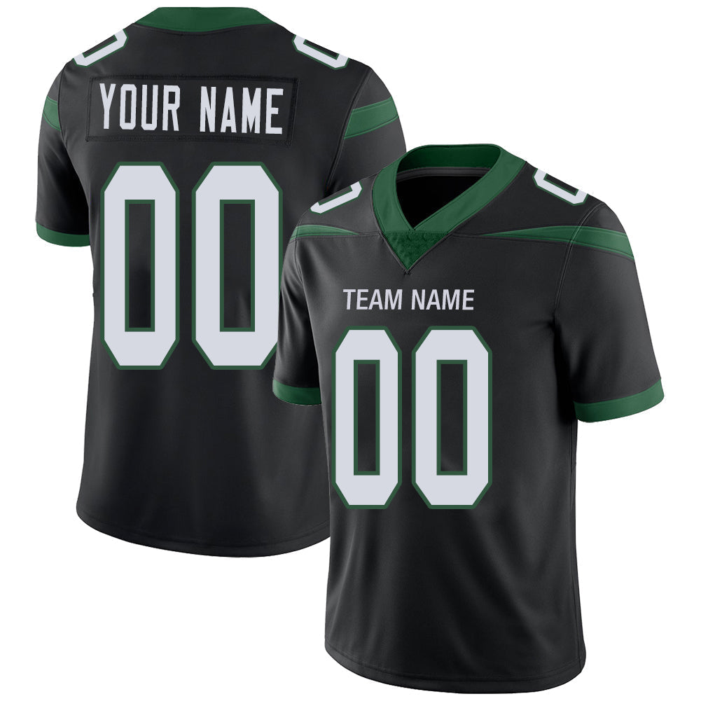 Custom black football jersey | GameDay Jerseys