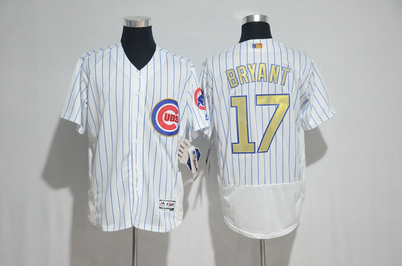 Custom Fan-Made Kris Bryant Chicago Cubs #17 2017 Baseball Jersey