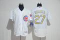 Custom Fan-Made Addison Russell Chicago Cubs #27 2017 Baseball Jersey