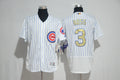Custom Fan-Made David Ross Chicago Cubs #3 2017 Baseball Jersey