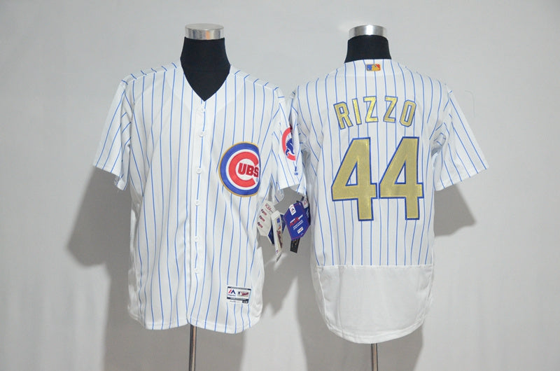 Custom Fan-Made Anthony Rizzo Chicago Cubs #44 2017 Baseball Jersey
