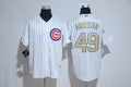 Custom Fan-Made Jake Arrieta Chicago Cubs #49 2017 Baseball Jersey