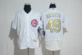 Custom Fan-Made Jake Arrieta Chicago Cubs #49 2017 Baseball Jersey