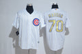 Custom Fan-Made Joe Maddon Chicago Cubs #70 2017 Baseball Jersey