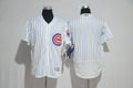 Custom Fan-Made White 2017 Chicago Cubs Baseball Jersey Chicago Cubs White 2017 Baseball Jersey