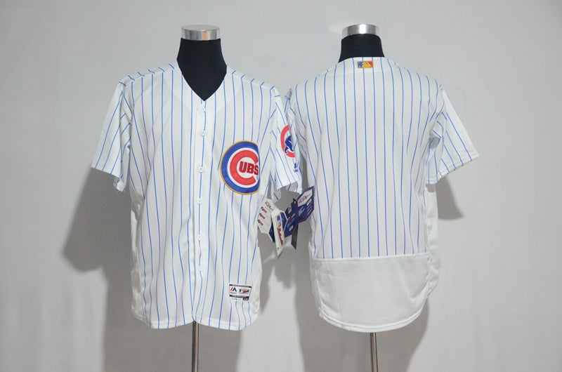 Custom Fan-Made White 2017 Chicago Cubs Baseball Jersey Chicago Cubs White 2017 Baseball Jersey