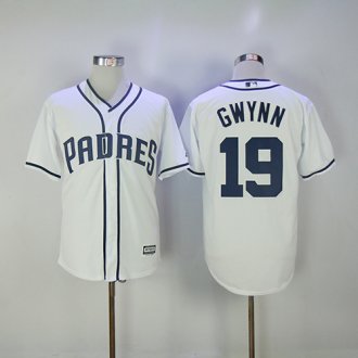 Custom Fan-Made Tony Gwynn San Diego Padres #19 2017 Baseball Jersey