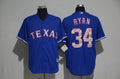 Custom Fan-Made Nolan Ryan Texas Rangers #34 2017 Baseball Jersey