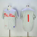 Custom Fan-Made Philadelphia Phillies #1 2017 Baseball Jersey
