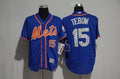 Custom Fan-Made Spring Training New York Mets #15 2017 Baseball Jersey