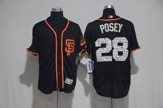 Custom Fan-Made Spring Training San Francisco Giants #28 2017 Baseball Jersey