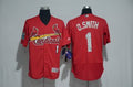 Custom Fan-Made Spring Training St. Louis Cardinals #1 2017 Baseball Jersey