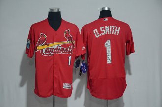 Custom Fan-Made Spring Training St. Louis Cardinals #1 2017 Baseball Jersey