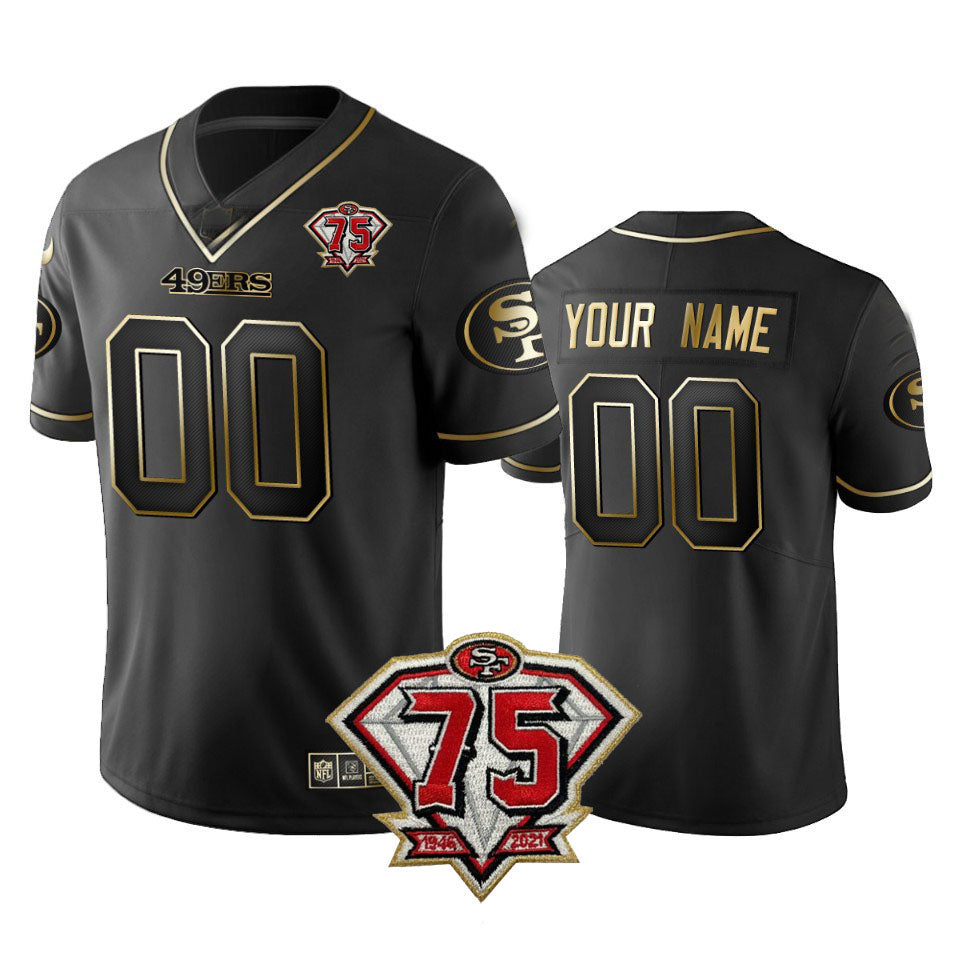 Custom black football jersey | GameDay Jerseys