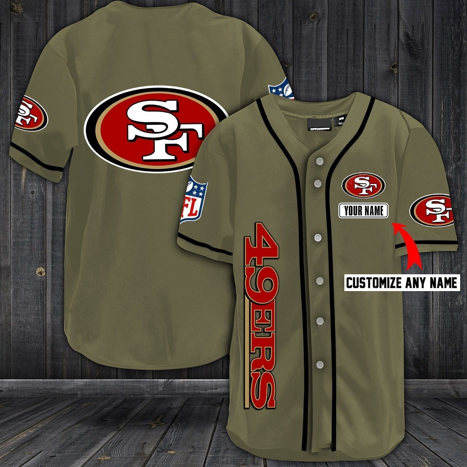 Custom baseball jersey detail | GameDay Jerseys