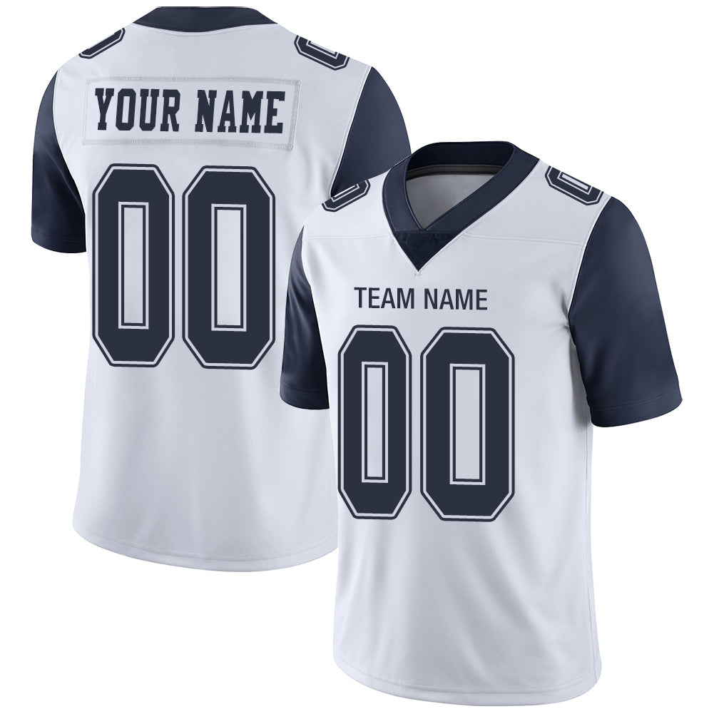 Custom white football jersey | GameDay Jerseys