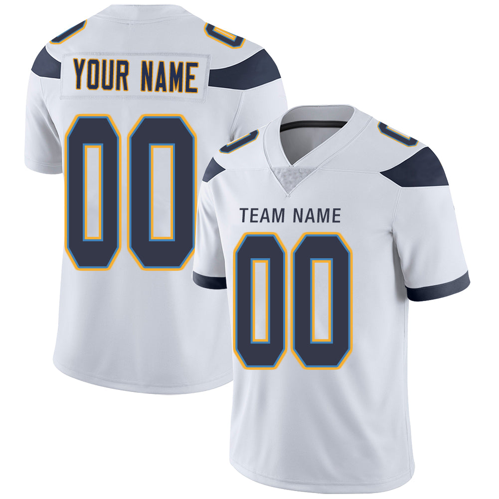 Custom white football jersey | GameDay Jerseys