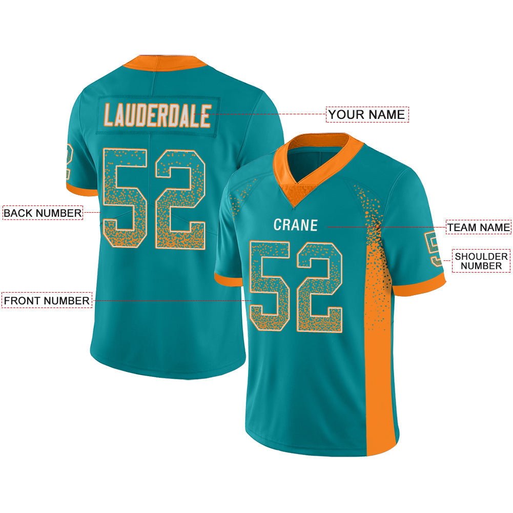 Custom football jersey front view | GameDay Jerseys