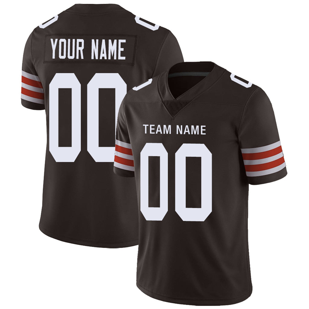 Custom brown football jersey | GameDay Jerseys