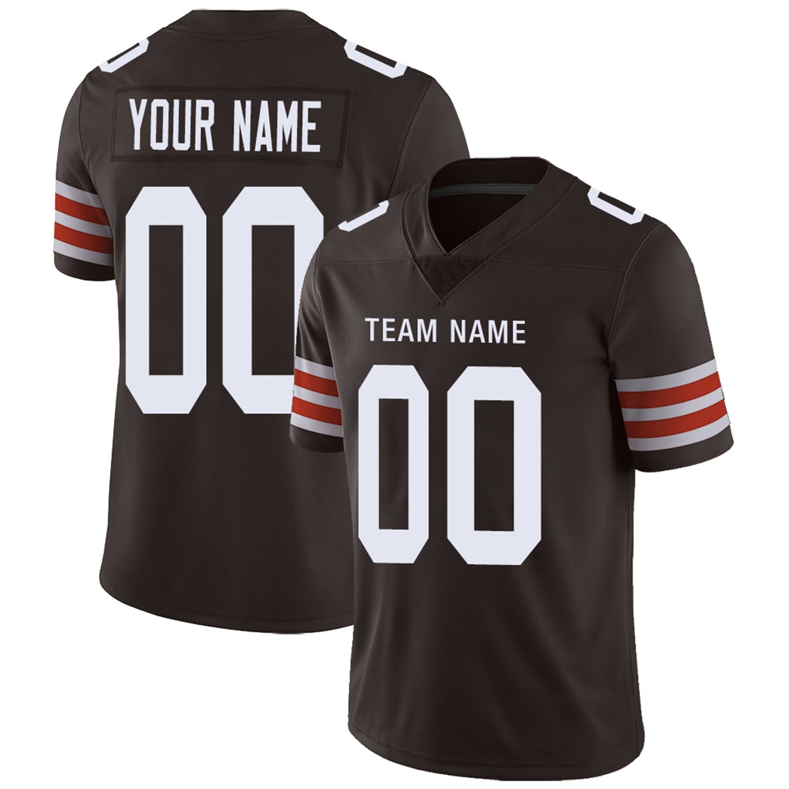 Custom brown football jersey | GameDay Jerseys
