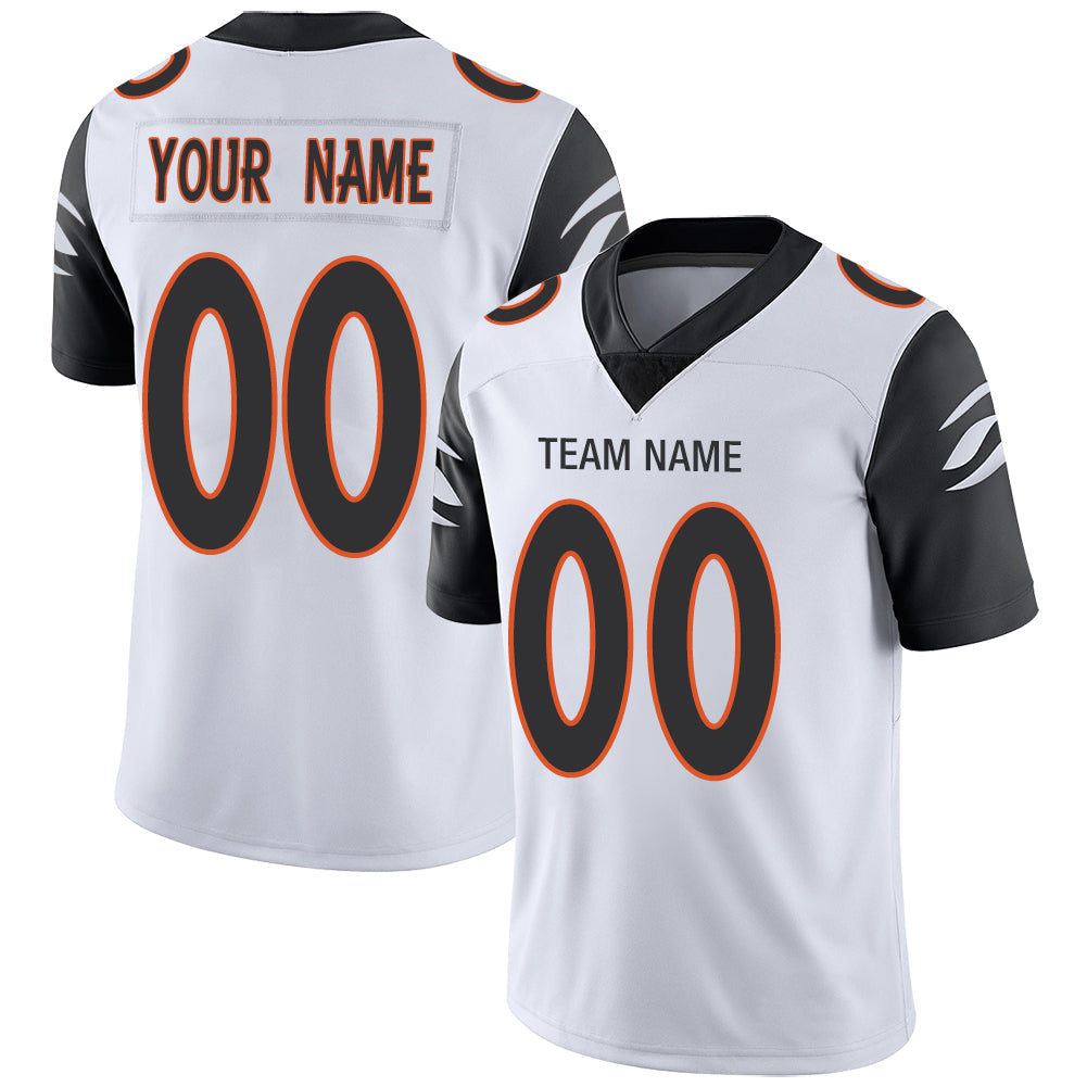 Custom white football jersey | GameDay Jerseys