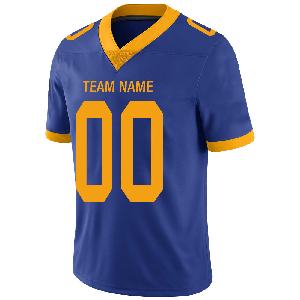 Custom powder football jersey detail | GameDay Jerseys