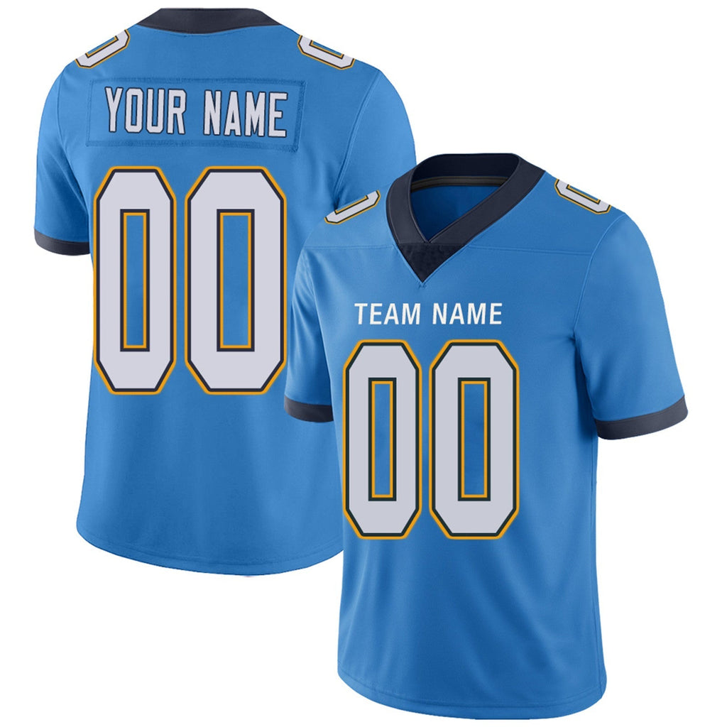 Custom navy football jersey | GameDay Jerseys