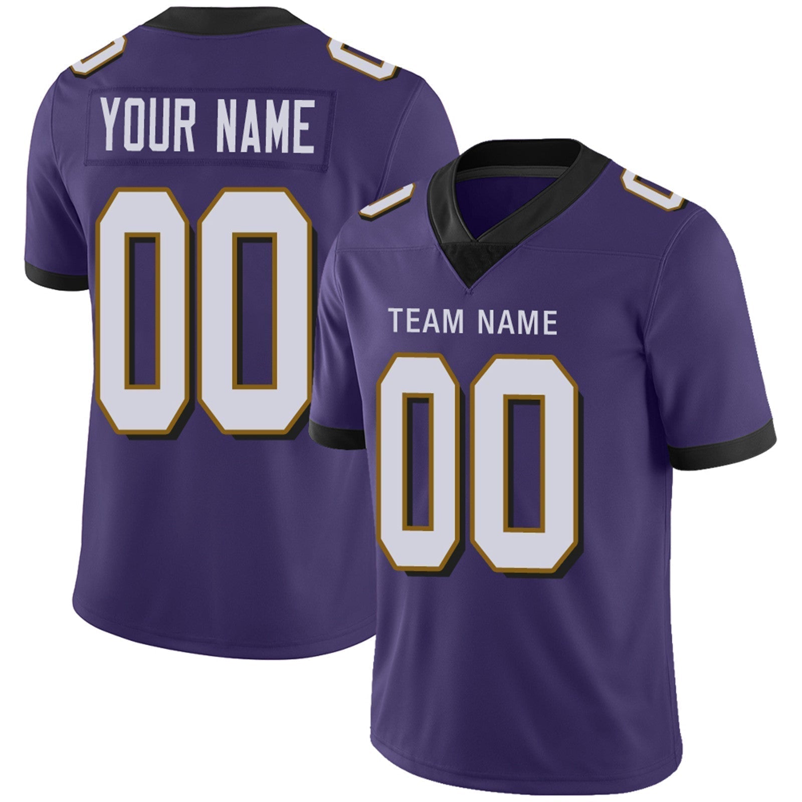 Custom purple football jersey | GameDay Jerseys