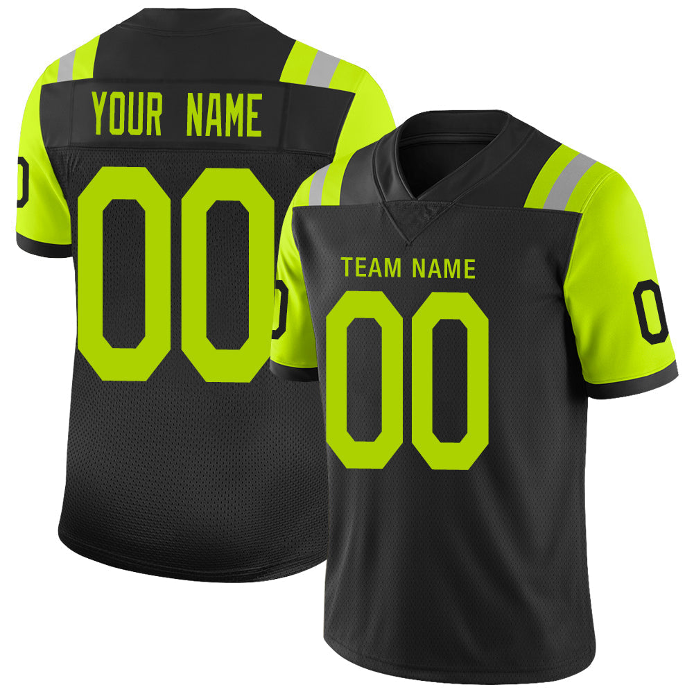 Custom black football jersey | GameDay Jerseys